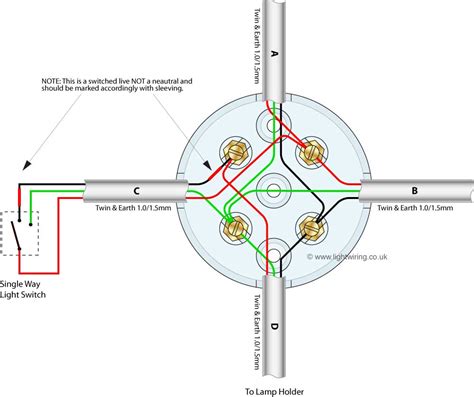 5 amp junction box for lighting circuit|lighting junction box wiring diagram.